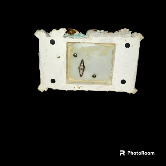 Vintage 4 Angel Flower Choir Girls Ceramic Music Box Figurine - Picture 7 of 10